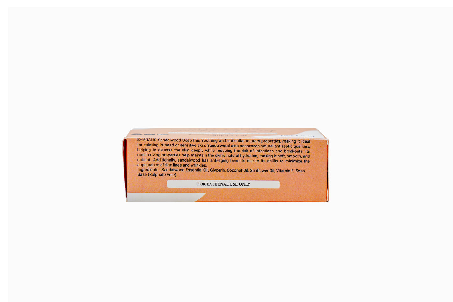 Sharans Sandalwood Soap – Anti-Aging, Brightening & Moisturizing Face & Body Soap