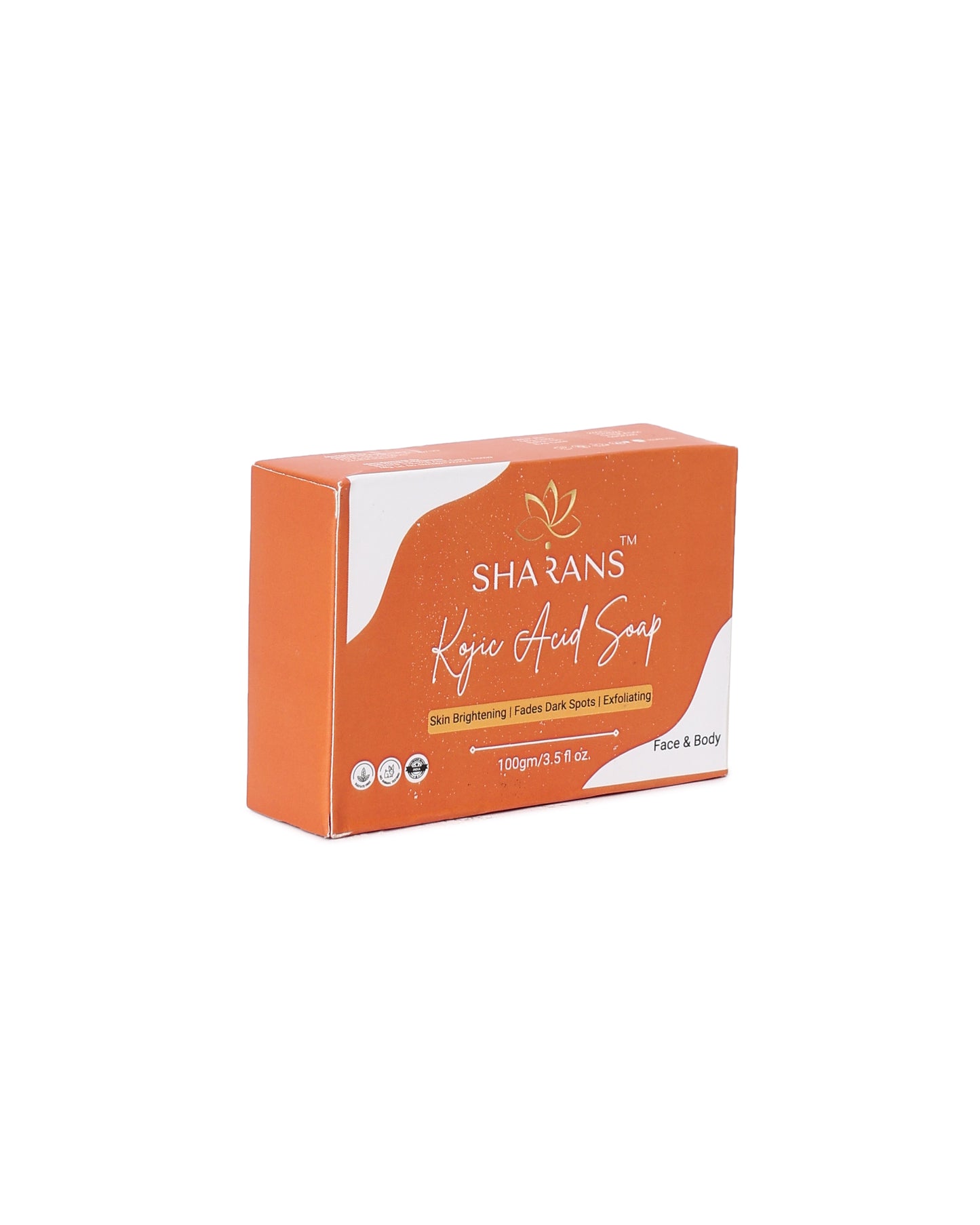 Sharans Kojic Acid Soap – Skin Brightening & Exfoliating