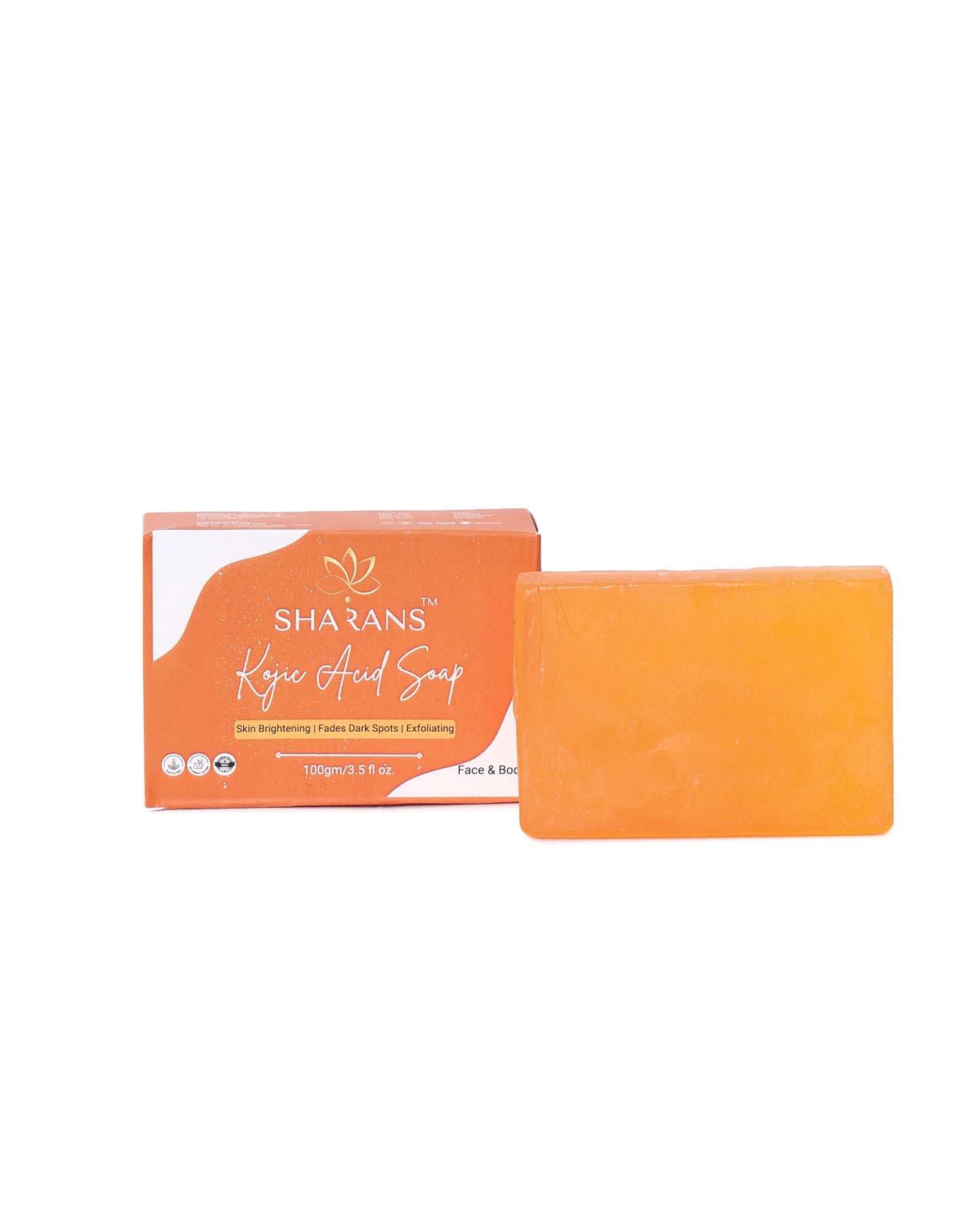 Sharans Kojic Acid Soap – Skin Brightening & Exfoliating