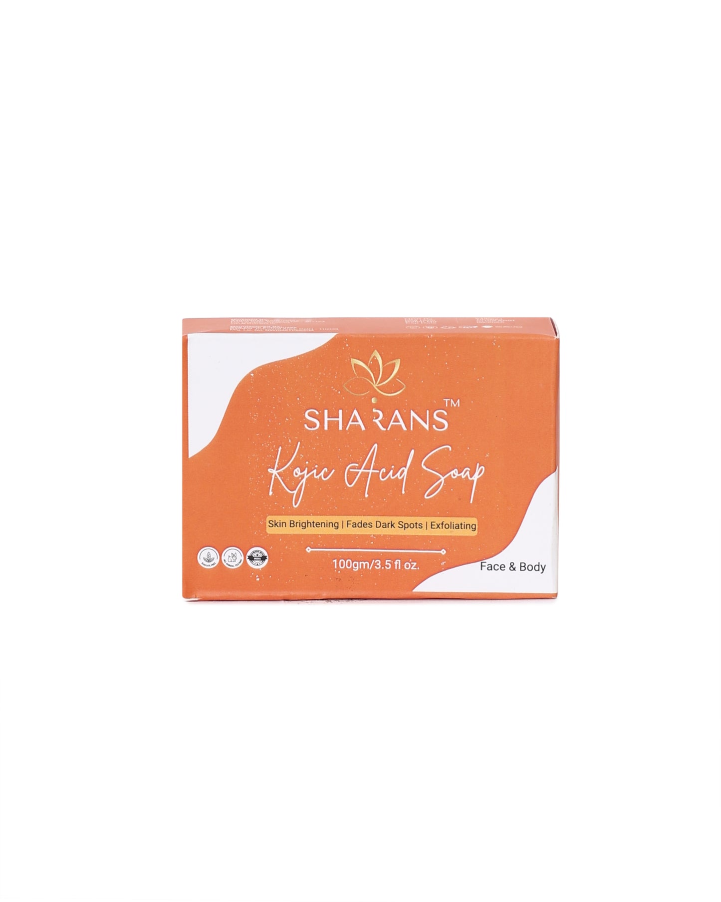 Sharans Kojic Acid Soap – Skin Brightening & Exfoliating