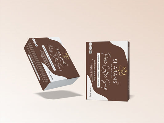 Sharans Pure Coffee Soap – Skin Tightening & Brightening
