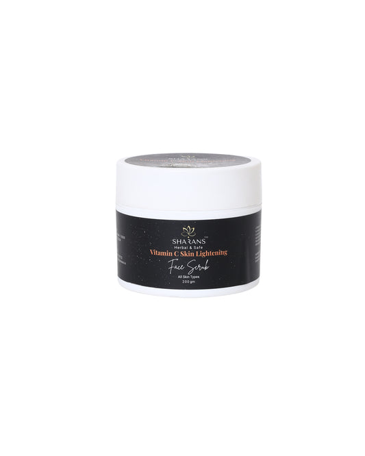 Sharans Herbal & Safe Vitamin C Skin Lightening Face Scrub